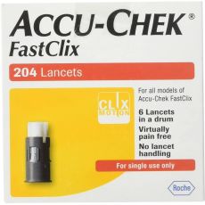 Accu-Chek Fastclix Lancets 204s
