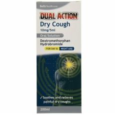 Bell's Healthcare Dual Action Dry Cough Oral Solution 200ml