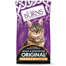 Burns Original Adult/Senior Cat Food - Chicken & Brown Rice