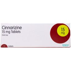 Cinnarizine 15mg Tablets 84s
