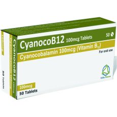 Cyanocobalamin 100mcg Tablets 50s