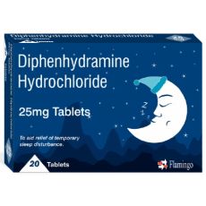 Diphenhydramine 25mg Tablets 20s