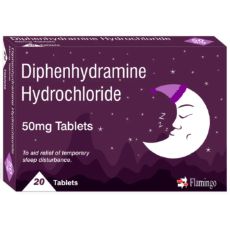 Diphenhydramine 50mg Tablets 20s