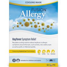Fusion Allergy Hayfever Symptom Relief Cooling Mask