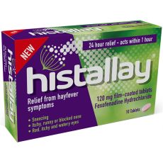Histallay 120mg Film-Coated Tablets 10s