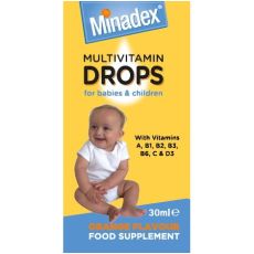 Minadex Multivitamin Drops for Babies & Children 30ml