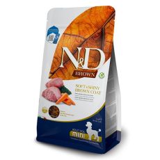N&D Brown Adult Mini Dog Food - Lamb, Spirulina & Carrot