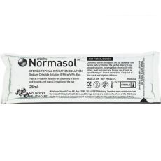 Normasol Sterile Topical Irrigation Solution Sachets 25x25ml