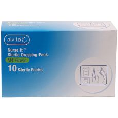 Nurse It Sterile Dressing Pack (M/L Gloves) - 10 Sterile Packs