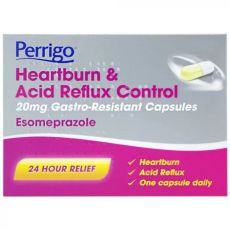 Perrigo Heartburn & Acid Reflux Control 20mg Gastro-Resistant Capsules 14s