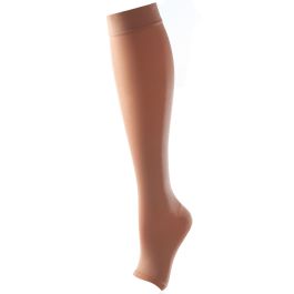 Activa Class 1 Below The Knee Open Toe Compression Stockings Sand ...