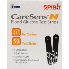 CareSens N Blood Glucose Test Strip 50s | Blood Glucose Monitoring ...