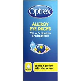 Optrex Allergy Eye Drops 10ml | Hayfever & Allergy Eye Drops | Chemist ...