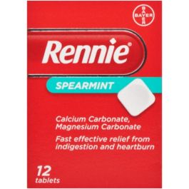 Rennie Spearmint Tablets | Heartburn & Indigestion Tablets | Chemist ...