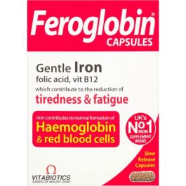 Vitabiotics Feroglobin B12 Slow Release Capsules 30s Healthy Heart Iron Supplements Chemist Net Online Pharmacy