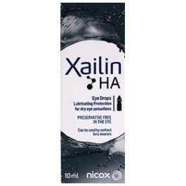 Xailin HA Eye Drops 10ml | Dry Eye Drops | Chemist.net online pharmacy