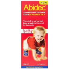 Abidec Advanced Multivitamin Syrup Plus Omega 6 & 9 150ml