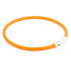 Ancol High-Visibility Halo Band Flashing Dog Collar - Orange (70cm)