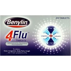 Benylin 4 Flu Tablets 24s