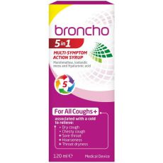 Broncho 5 in 1 Multi-Symptom Action Syrup 120ml