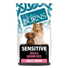 Burns Sensitive Adult/Senior Dog Food - Duck & Rice