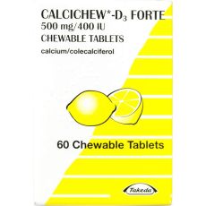 Calcichew-D3 Forte Chewable Tablets 60s