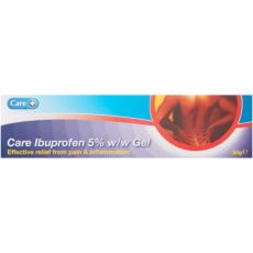 Care Ibuprofen 5% Gel 50g