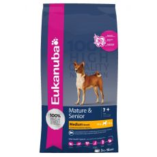 Eukanuba Mature & Senior Medium Breed Dog 3kg Chicken