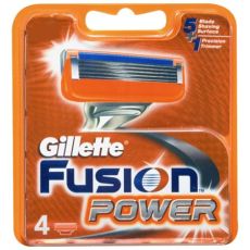 Gillette Fusion Power Blades - 4Pack