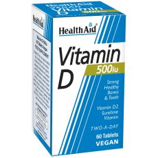 HealthAid Vitamin D 500iu Tablets 60s