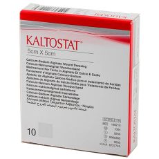 Kaltostat Alginate Wound Dressing 5cm x 5cm 10s (1004)