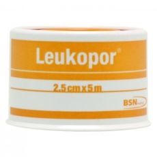 Leukopor Surgical Adhesive Tape 2.5cm x 5m