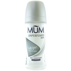 MUM Unperfumed Soft Anti-Perspirant Roll-On 50ml