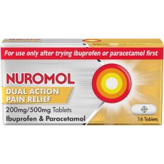 Nuromol 200mg/500mg Tablets 16s