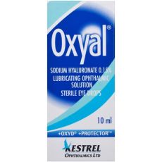 Oxyal Lubricating Eye Drops 10ml