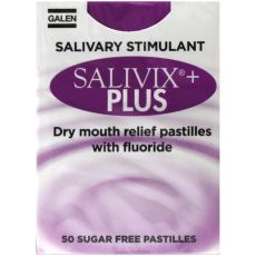 Salivix Plus Dry Mouth Relief Sugar Free Pastilles 50s