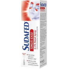 Sudafed Sinus-Ease 0.1% Nasal Spray 15ml