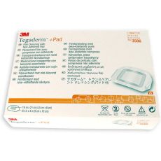 Tegaderm + Pad Film Dressing with Non-Adherent Pad 9cm x 10cm 25s (3586)