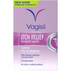 Vagisil Itch Relief Intimate Wipes 12s