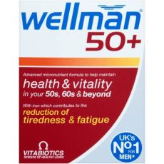 Vitabiotics Wellman 50+ Tablets 30s