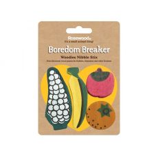 Rosewood Boredom Breaker Fruit Shape Wooden Nibble Stix