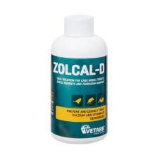 Zolcal-D Vitamin D3 & Calcium Supplement Liquid for Birds, Terrarium Animal & Small Rodents